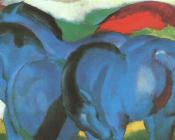 弗朗茨马克 - The Little Blue Horses